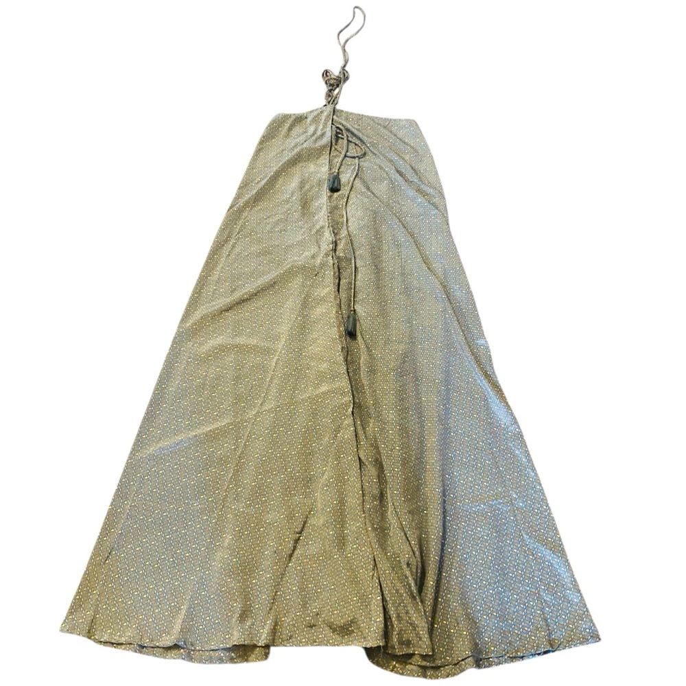 AIMEE PRIVATE COLLECTION Made In India Silk Maxi Dress Halter
